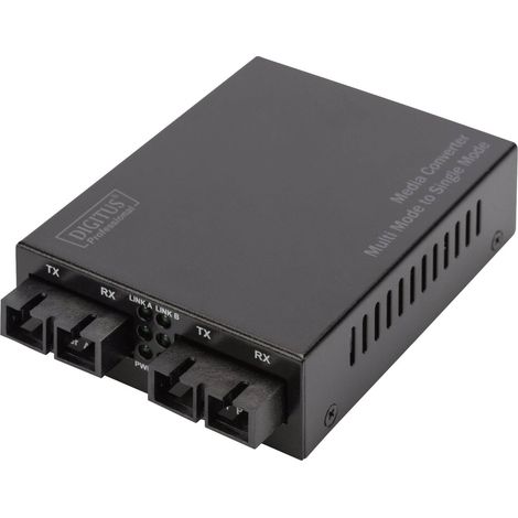 IEEE 802.3z 1000BASE-SX, SC Duplex Digitus DN-82124 Convertisseur de médias 1000 MBit/s Q045522 (1/5)