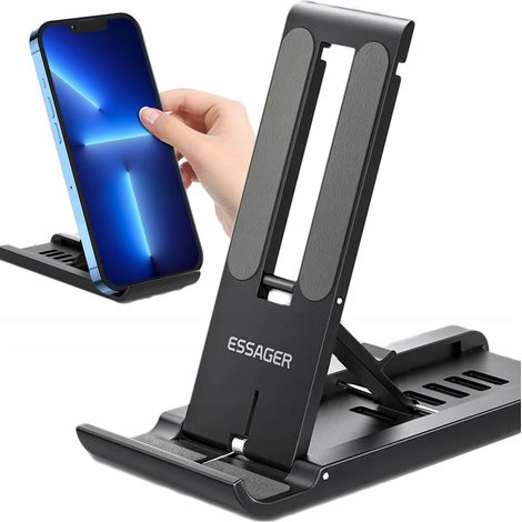 Support noir ESSAGER pour smartphone et tablette (1/5)