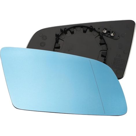 51167065082 1 paire Rétroviseur latéral chauffant pour série 5 E60 E61 E63 E64 2003-2010 51167065081 Bleu Glace Verre Miroir Retroviseur Rückspiegel (1/5)