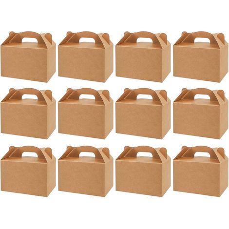 Boîtes à Lot de 12 Contenants à Biscuits DIY Boîtes en papier à plier pour confiseries pour ados adultes loisirs créatifs anniversaire fête fiançailles (1/5)