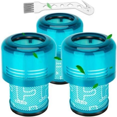 Filter für Dyson V15, 3er-Pack Ersatzfilter für Dyson V11 V15 Detect Animal Absolute Extra Pro Torque Drive Motorhead Staubsauger, ersetzt DY-970013-02