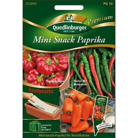 Quedlinburger SP Mini Snack Paprika  - Gemüsesamen (1/2)
