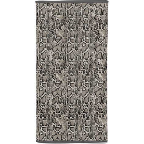 SERVIETTE DE PLAGE dans l'éponge python mesure grand cm. 90 X 170 (1/5)