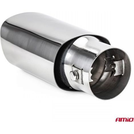 Embout de silencieux d'échappement en acier inoxydable MT 015 chromé AMIO-01315 (1/4)
