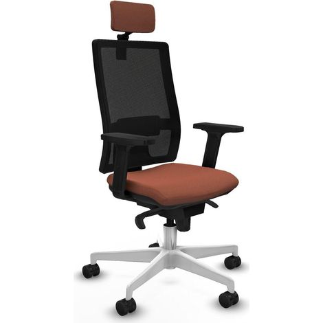 Piqueras y Crespo Silla de Oficina 2D026N2 marrón confortable (1/3)