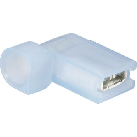 Cosse clip 4.8 mm x 0.5 mm Vogt Verbindungstechnik 393205S 90 ° entièrement isolé bleu 1 pc(s) D28454 (1/3)