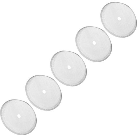 5 Pièces Filtre en Acier Inoxydable 80 Mailles pour Cafetière à Piston 350ml (1/5)