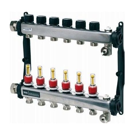 Tece TECEfloor distribuidor inoxidable calefacción suelo