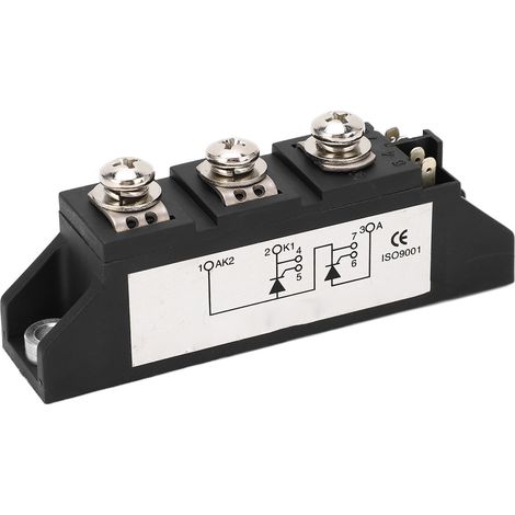 Thyristor-SCR-Modul, Silizium-Steuergleichrichter, bidirektionales Halbleitermodul 600–2000 V, MCC26 16IO1B (1/5)