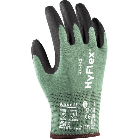 Ansell 11842100 HyFlex® Nylon, Spandex Guanto da lavoro Taglia (Guanti): 10 EN 388:2016, EN 21420:2020, EN 407 ISO 2142