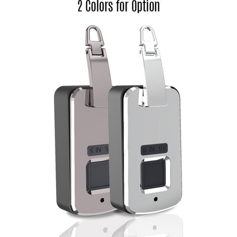 Cadenas à empreinte digitale [Marque] Modèle Mini Alliage de zinc et PC Compacte (1/4)