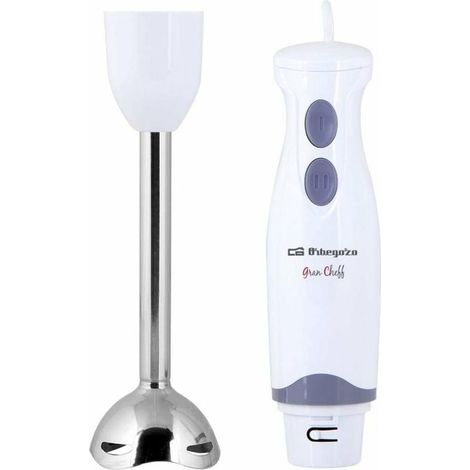 Orbegozo bt 1320 frullatore manuale 400w con misurino da 600ml e tritatutto universale (1/5)