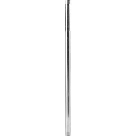 Raccords d'adaptateur de mamelon de tuyau de filetage mle en acier inoxydable accessoire de système de plomberie 50cmG1/2 tige d'extension de filetage mle 50cm (1/5)