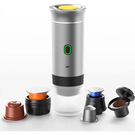 Cafetière Portable, Capsules De Voyage Portables Espresso a12 (1/4)