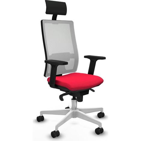 piqueras-y-crespo Hornas chaise de bureau noir confortable (1/3)