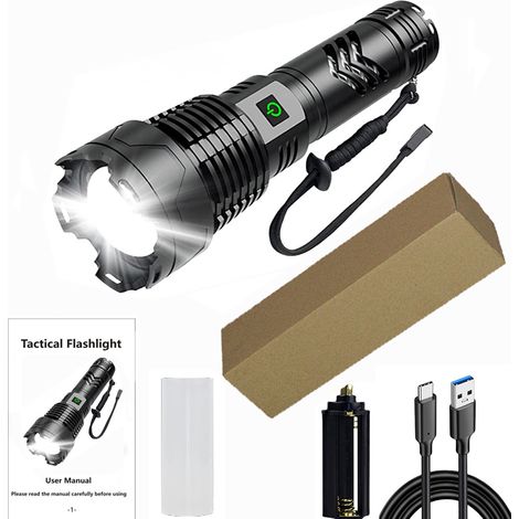 Hochleistungs-Taschenlampe, kurzes Modell für den Außeneinsatz