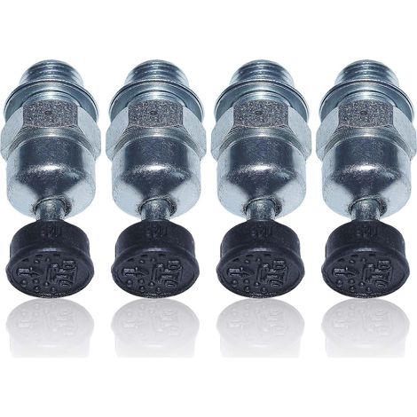 Pour valve de décharge noire Stihl Pour Husqvarna 365 372 51 55 346 350 357 359 362 385 395, 503665401, 503715301 (1/5)