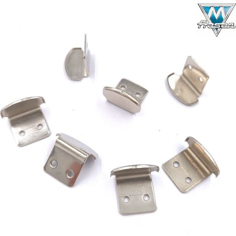 GANCIO FERMASPECCHI ART.366/1 NIKELATO MM 11 X 8 MM