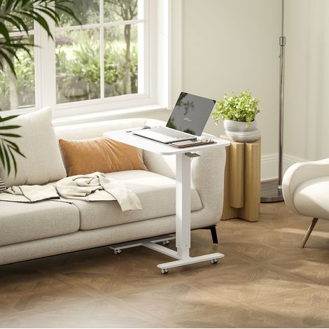 Escritorio elevable con ruedas 65x48x70-110 cm OKMYHOME (1/3)