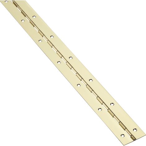 Stangenscharnier 1000 x 40 x 0,7 mm Messingoptik Klavierband Türband Bandscharnier von SOTECH