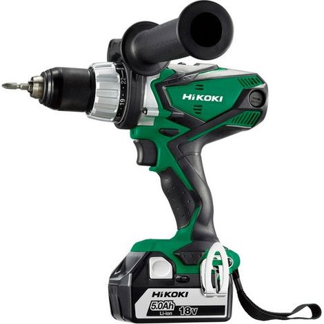 Trapano a percussione 18V 5Ah Li-ion auto.13 92Nm, 2 batt, in HitCase - DV18DSDLWPZ