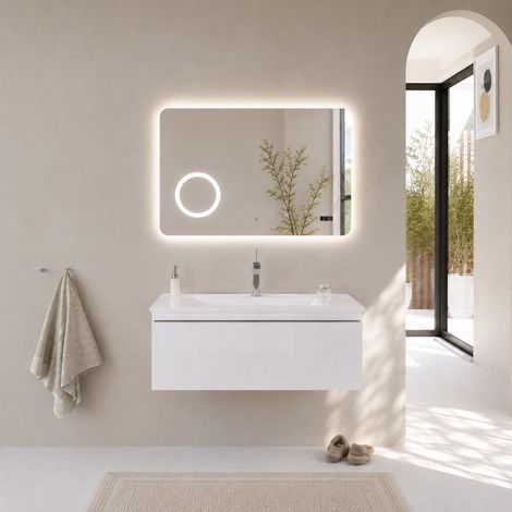 Maniglia Per Bagno Disabili In Acciaio Cromato Lucido 45Cm Loto (1/5)