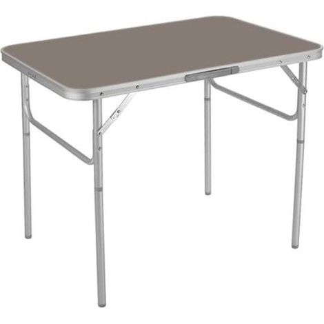 Klappstuhl - MARBUENO - 90 x 108 x 66 cm - Metall - Grau - Klappbar