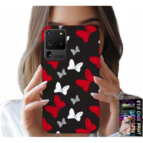 Custodia per Samsung Galaxy S20 Ultra - fiocchi rossi e bianchi, topo, motivi (1/5)