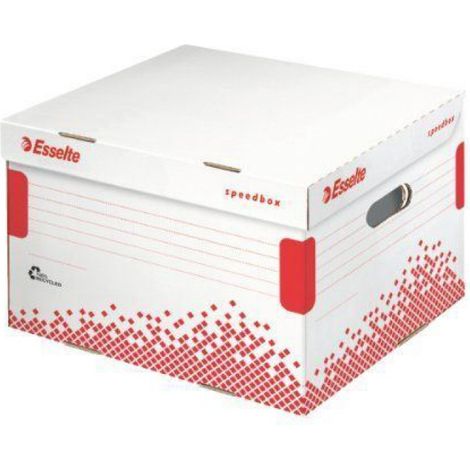 Conteneur Archives - Carton Recyclé FSC - Ouverture Verticale - L325 x H367 x P263 mm - Pour Boîtes Dos 100 mm ou 150 mm - 1 Pièce