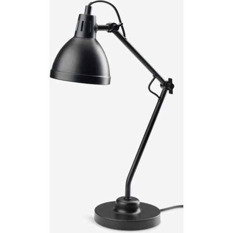 ORION91oficial® - Lámpara de Mesa Ø14xA45cm Color Negro Escritorio - spaziORION91 (1/4)