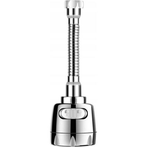Rallonge flexible à 360° pour robinet – Aérateur de robinet de cuisine, économie d'eau, rotatif, anti-éclaboussures (1/5)