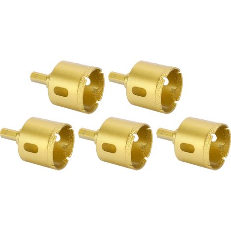 5 Pièces Scie Cloche Diamant 42mm pour Carrelage, Granit, Céramique et Verre (1/5)