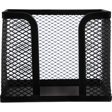 aus Eisen in Schwarz Vielseitiger Schreibtischorganizer und