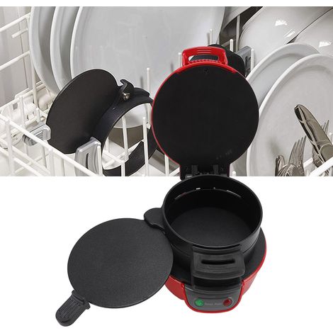 Hamburguesa y sandwichera multifuncional 3 en 1 con control automático de temperatura, revestimiento antiadherente y superficie apta para lavavajillas, enchufe europeo de 220 V. (1/5)