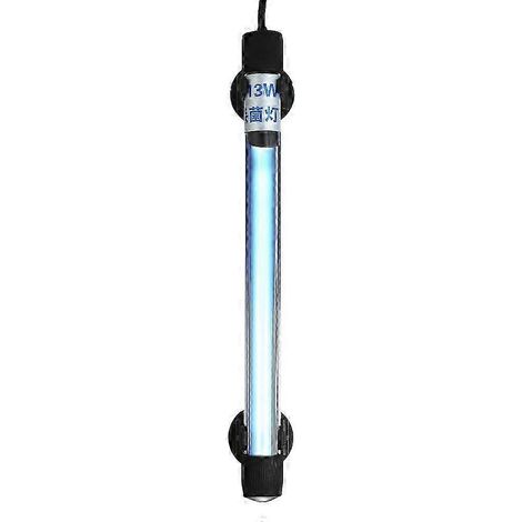 Lampe de stérilisation UV submersible 2025 13W pour bassins à poissons, compatible avec les systèmes d'eau de différentes marques. (1/5)