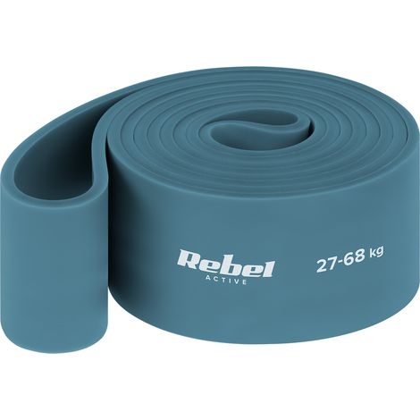 Fascia elastica di resistenza per esercizi, fascia di potenza 27-68 kg Rebel (1/5)