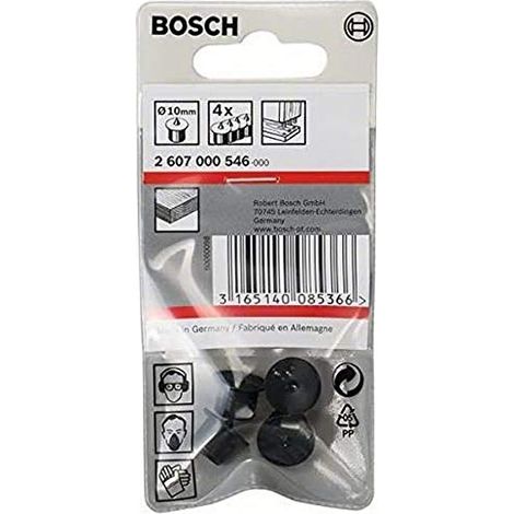 Bosch Professional 2 607 000 546 - - Set de 4 inserti per tasselli, 10 mm (1/4)