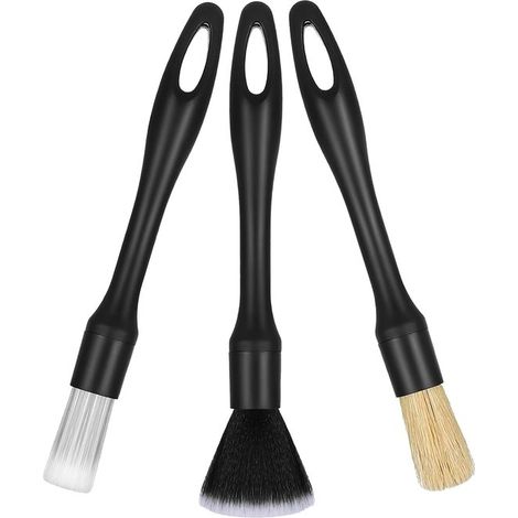 Juego de cepillos para limpiar el salpicadero del coche, apto para uso doméstico y de oficina. (1/2)