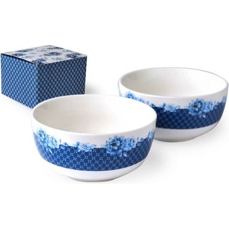 Saladiers en céramique, lot de 2, 13 cm, MADELINE TPB251-BW154B