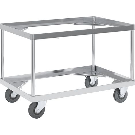 Certeo, Plateau roulant en aluminium, hauteur de chargement 440 (1/5)