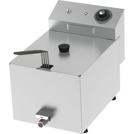 Friteuse Professionnelle à Poser 10 L avec Vidange - HR Fainca