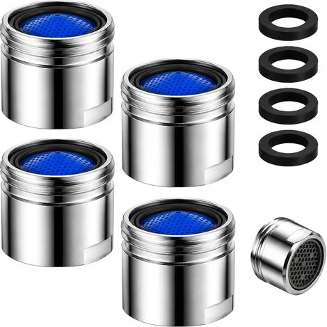 Aireador con rosca externa M18, filtro para grifo, caño para lavabo con filtro (paquete de 5) (1/5)