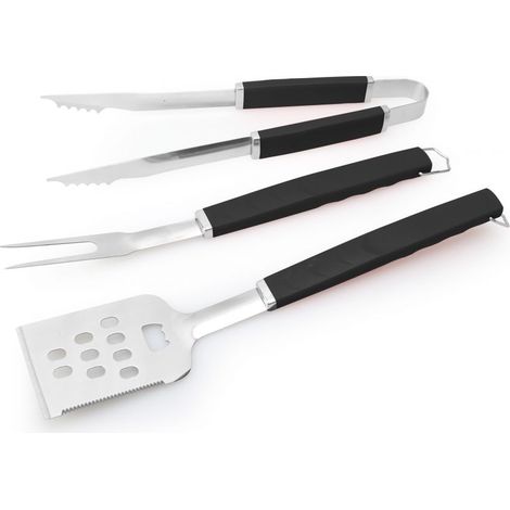 TrendLine Grillbesteck Set TrendLine Edelstahl,Kunststoffgriffe,Grillzubehör (1/2)