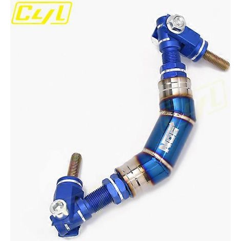 Accesorios para coches de carreras NOS, empuñadura de manillar de techo para coche, universal, azul quemado dorado, reposabrazos de asiento, protección de seguridad para universal (1/5)