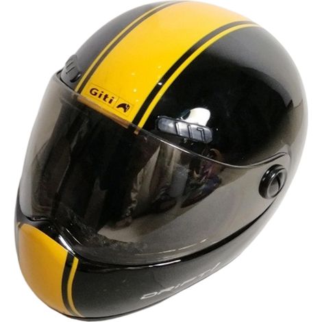 1 casque de moto décoration, design ours motard, en plastique, pour collection ou décoration intérieure (1/5)