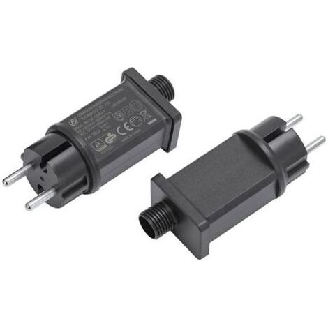 Transformateur LED 12V IP44, Pilote Adaptateur Basse Tension pour Lumières de Noël et Guirlande Lumineuse (1 pièce) (1/4)