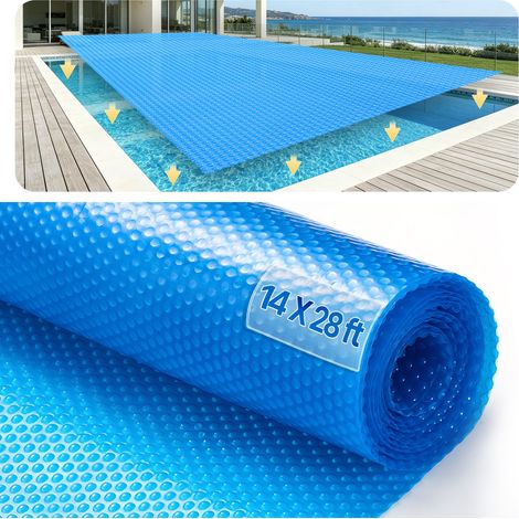 Copertura Solare per Piscina, 8,53 x 4,27 m, Copertura Solare per (1/5)