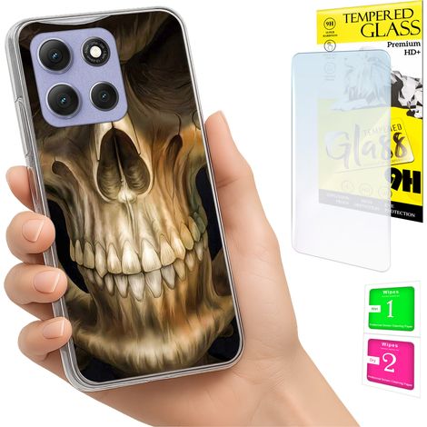 Funda para Motorola Moto G86 Power, carcasa trasera con foto y cristal 9H. (1/5)