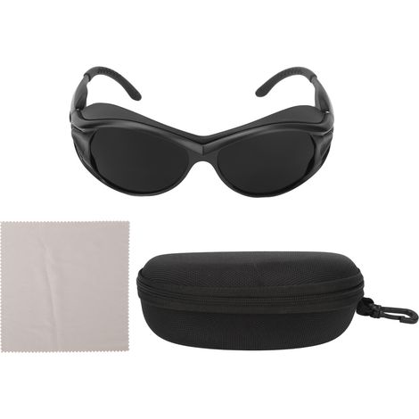 Lunettes de protection laser IPL avec LED rouge pour blocage UV et bronzage (1/5)