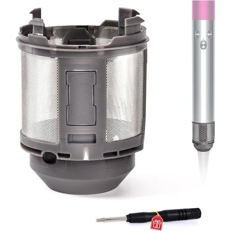 Filtre Intérieur de Rechange pour Dyson Hair Styler HS01 HS05 Airwrap - Accessoires de Coiffure, Fer à Boucler, Pièces de Rechange en Maille Intérieure (1/5)